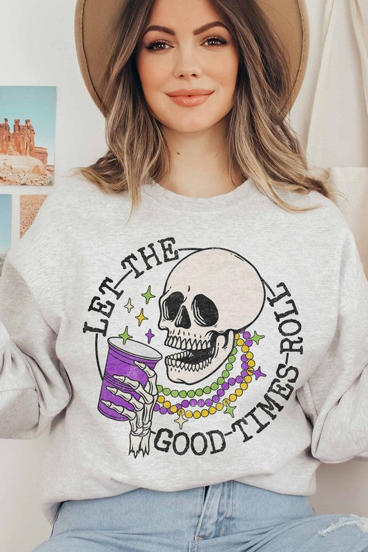 Get Ready for Mardi Gras with Our Graphic Sweatshirts