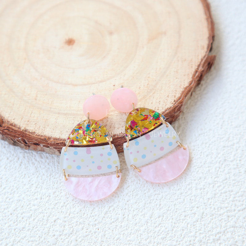 RTS: Pastel Easter Egg Drop Studs