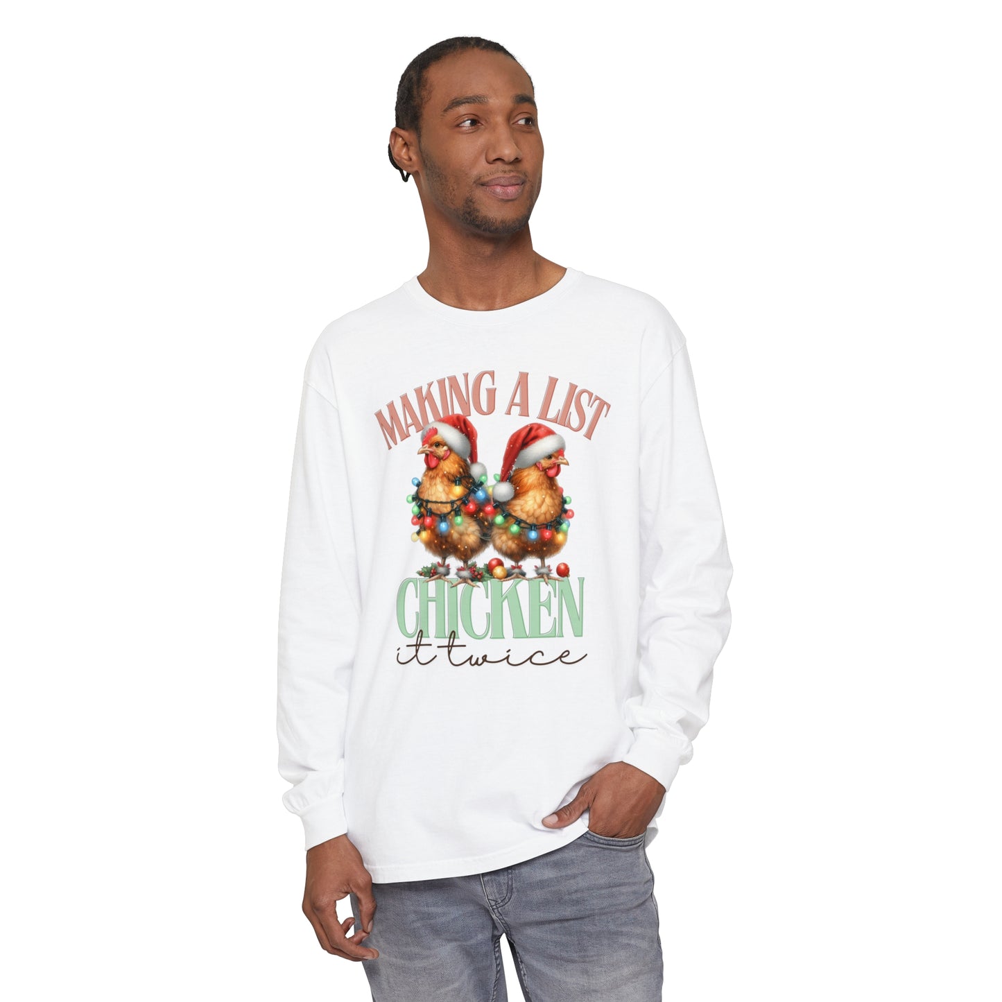 Chicken It Twice Longsleeve Tee