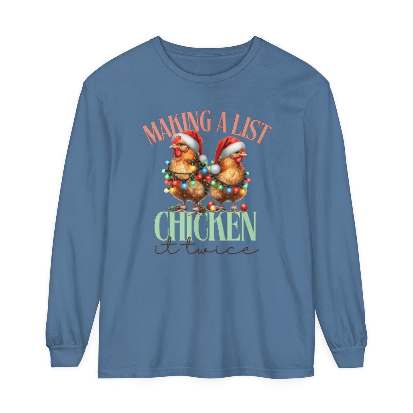 Chicken It Twice Longsleeve Tee