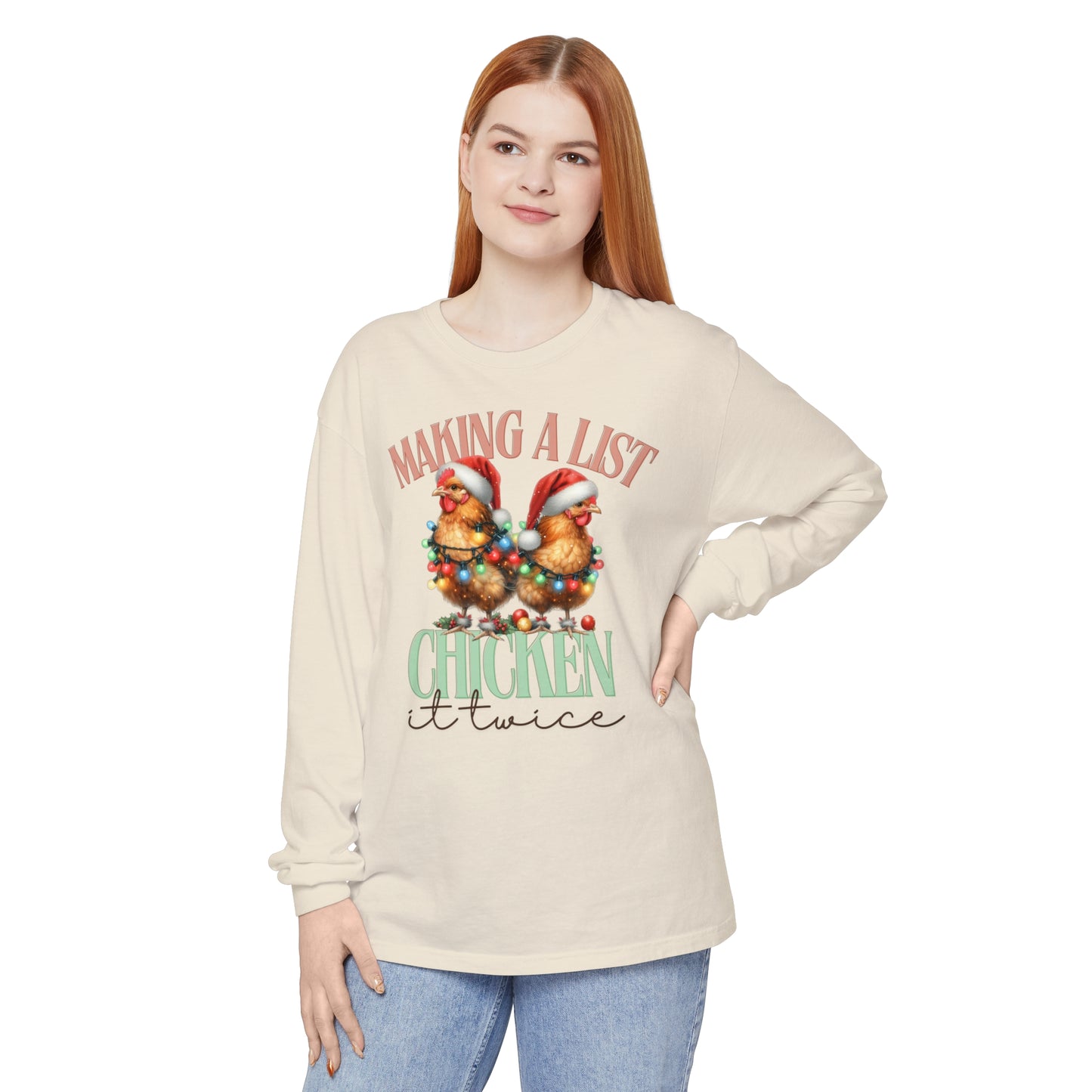 Chicken It Twice Longsleeve Tee