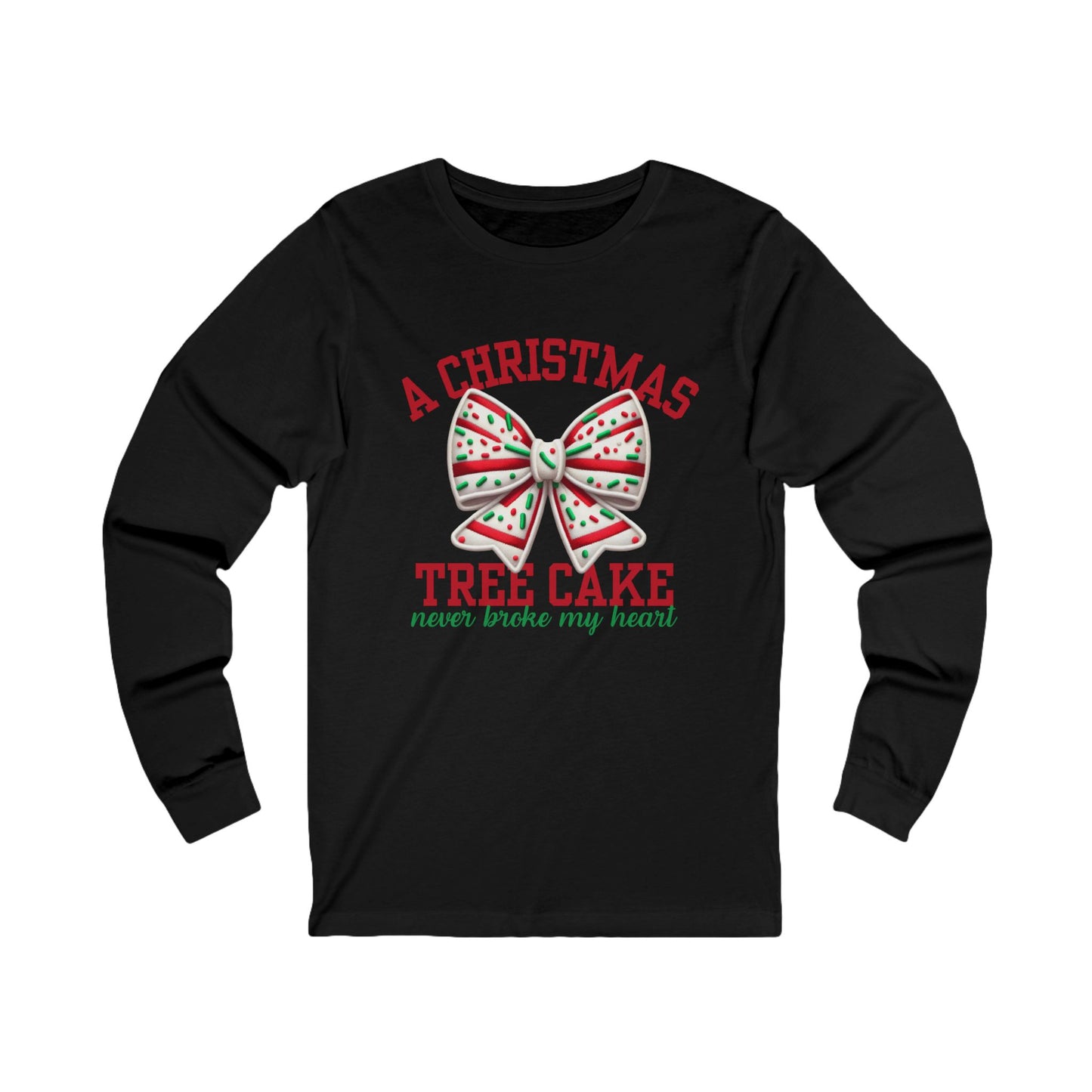 Christmas Cakes Unisex Long Sleeve Tee