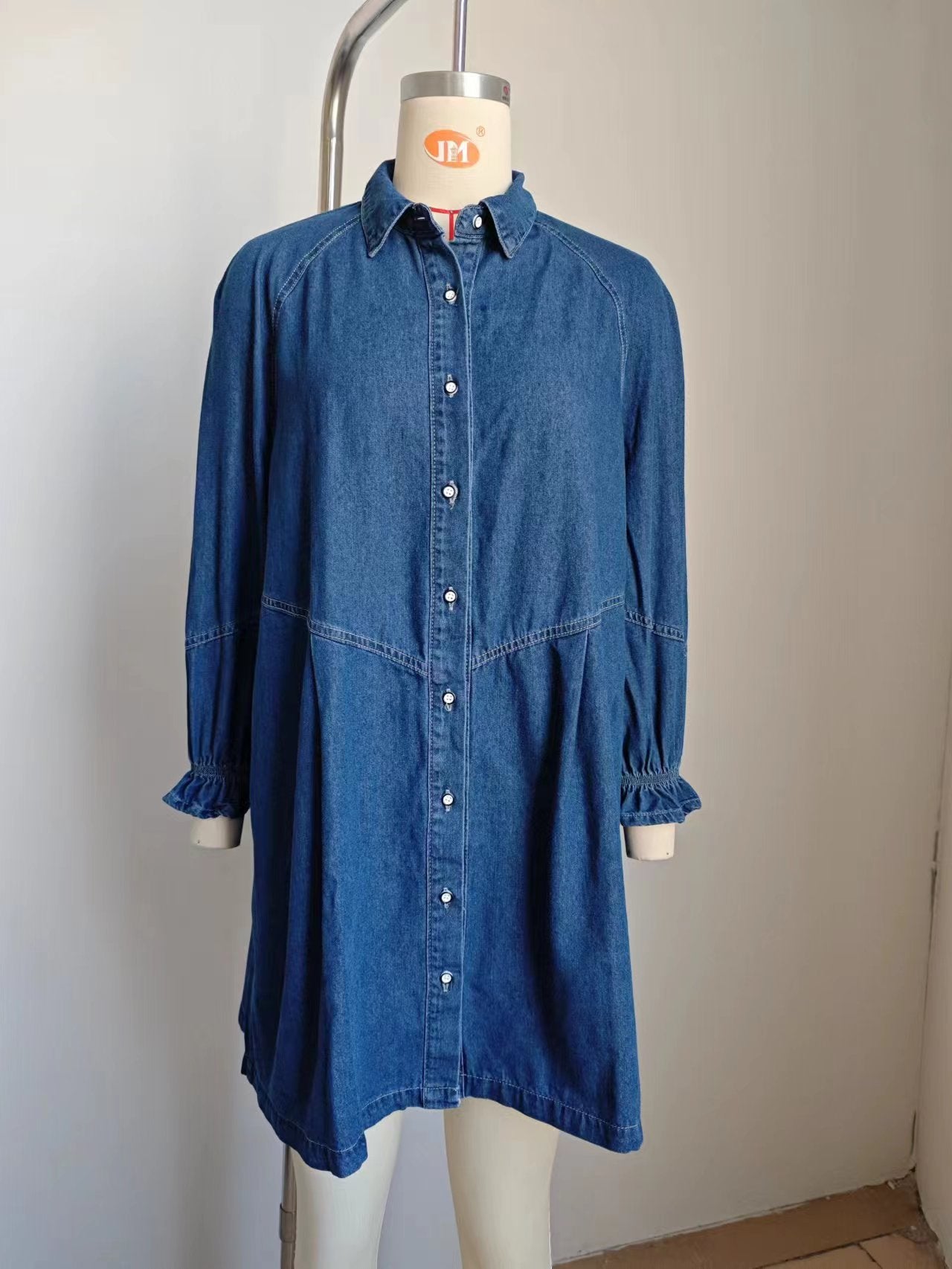 RTS: The Lindie Button Down Denim Dress