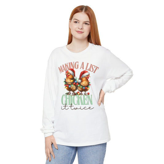 Chicken It Twice Longsleeve Tee