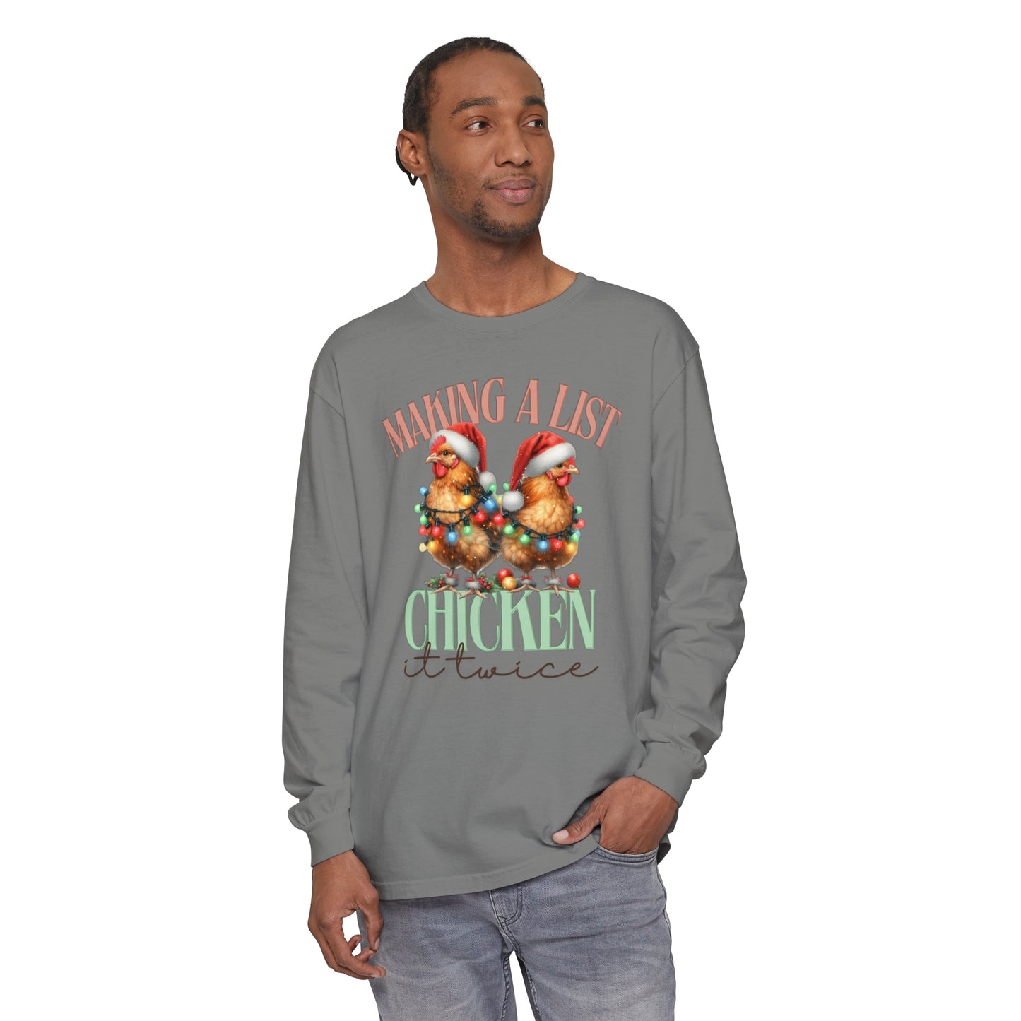 Chicken It Twice Longsleeve Tee