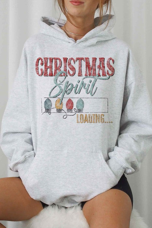 LOADING CHRISTMAS SPIRIT HOODIE PLUS SIZE