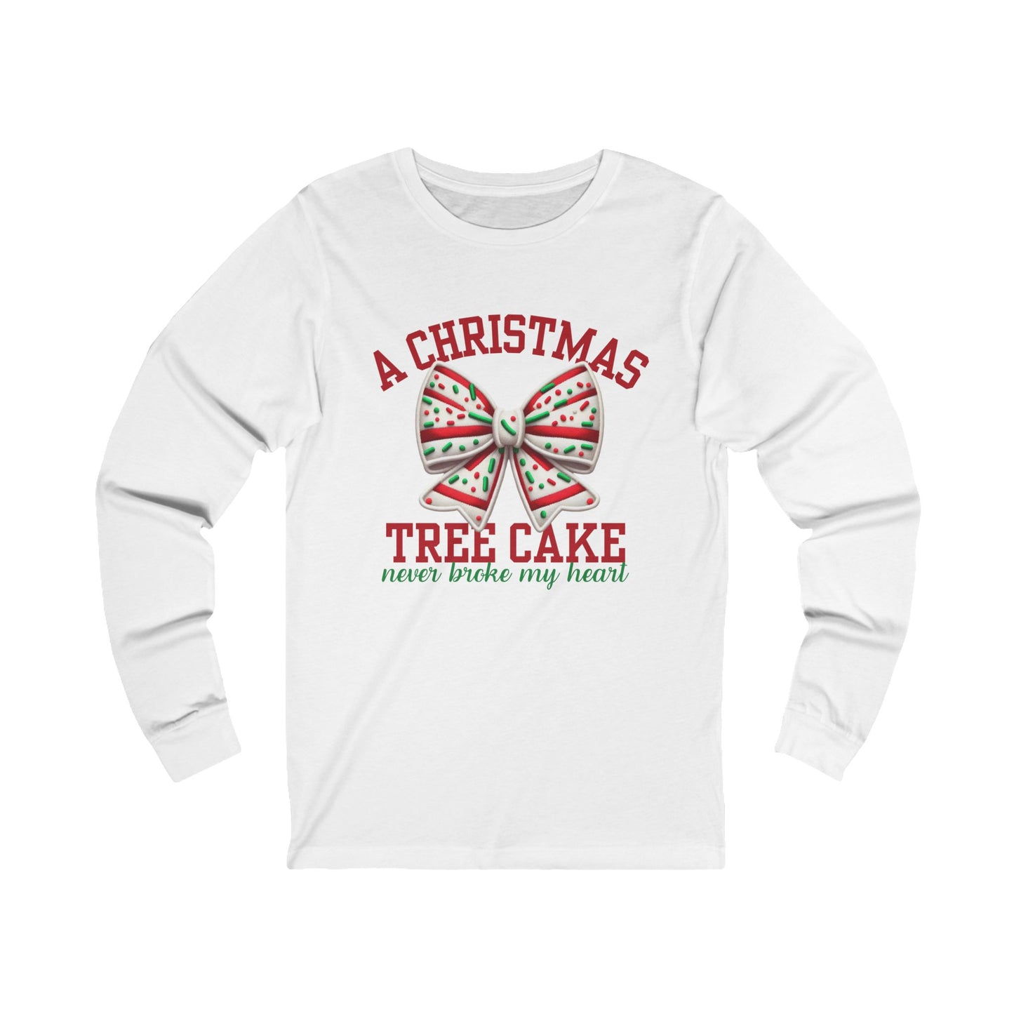 Christmas Cakes Unisex Long Sleeve Tee