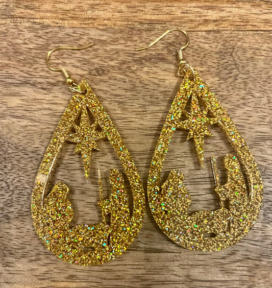 Southern Attitude Christmas Themed Earrings