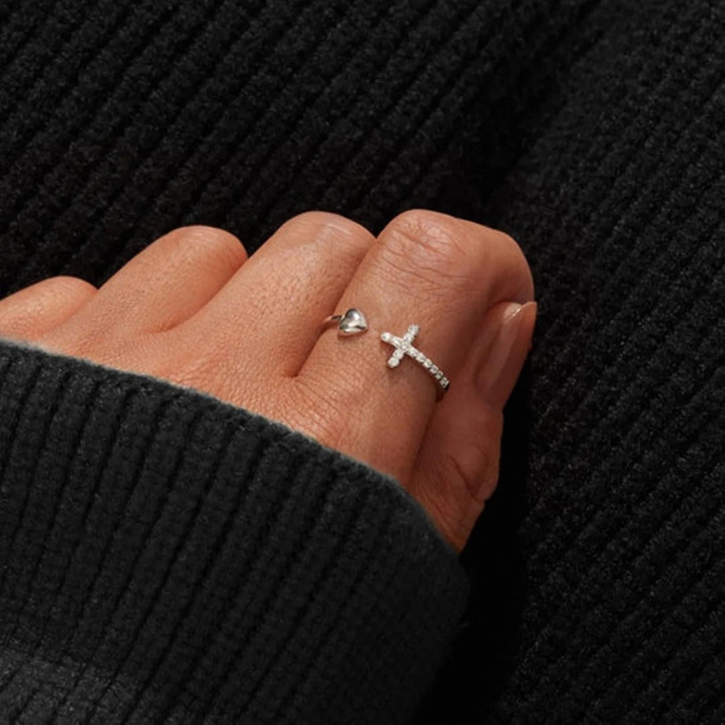 *Preorder: Faith & Love Zircon Ring*