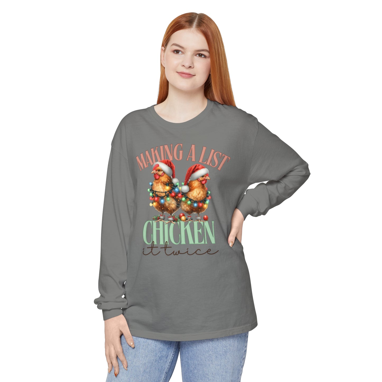 Chicken It Twice Longsleeve Tee