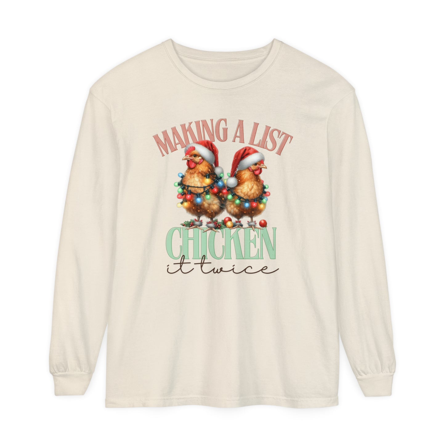 Chicken It Twice Longsleeve Tee