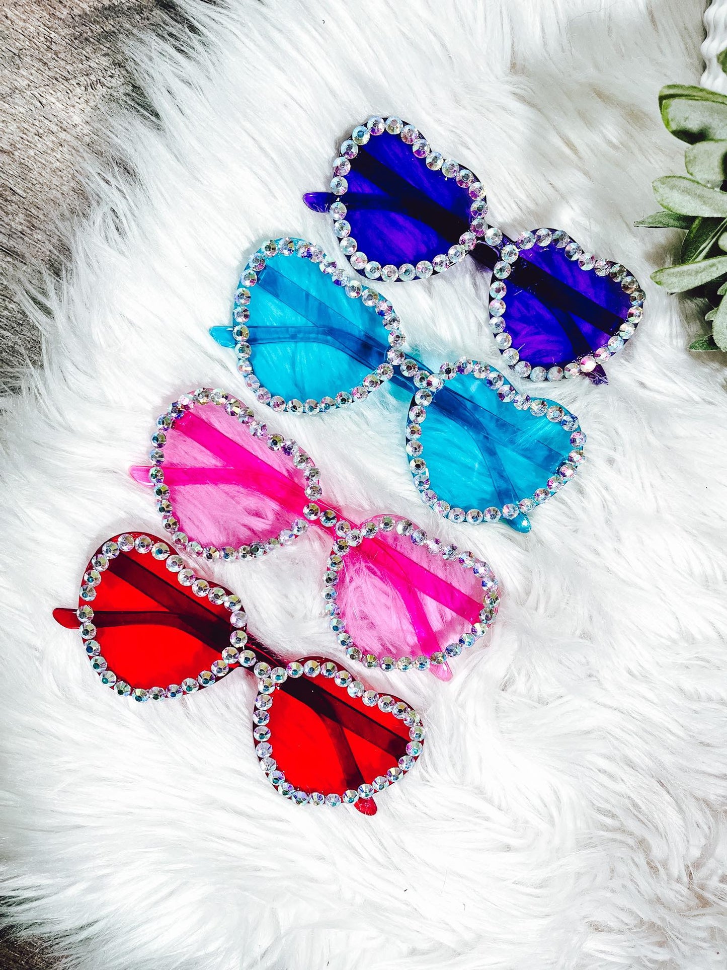 RTS: Heart Shaped Sunnies Glasses-