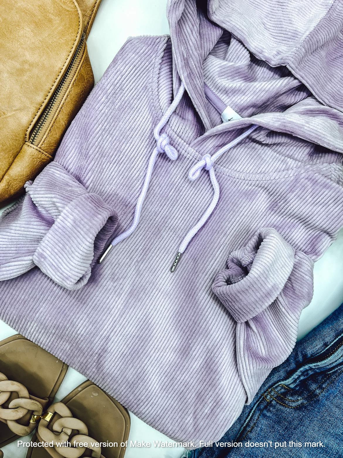 RTS: THE CHARLIZE CORDUROY HOODIE (FOREVER3AM BRANDED)-