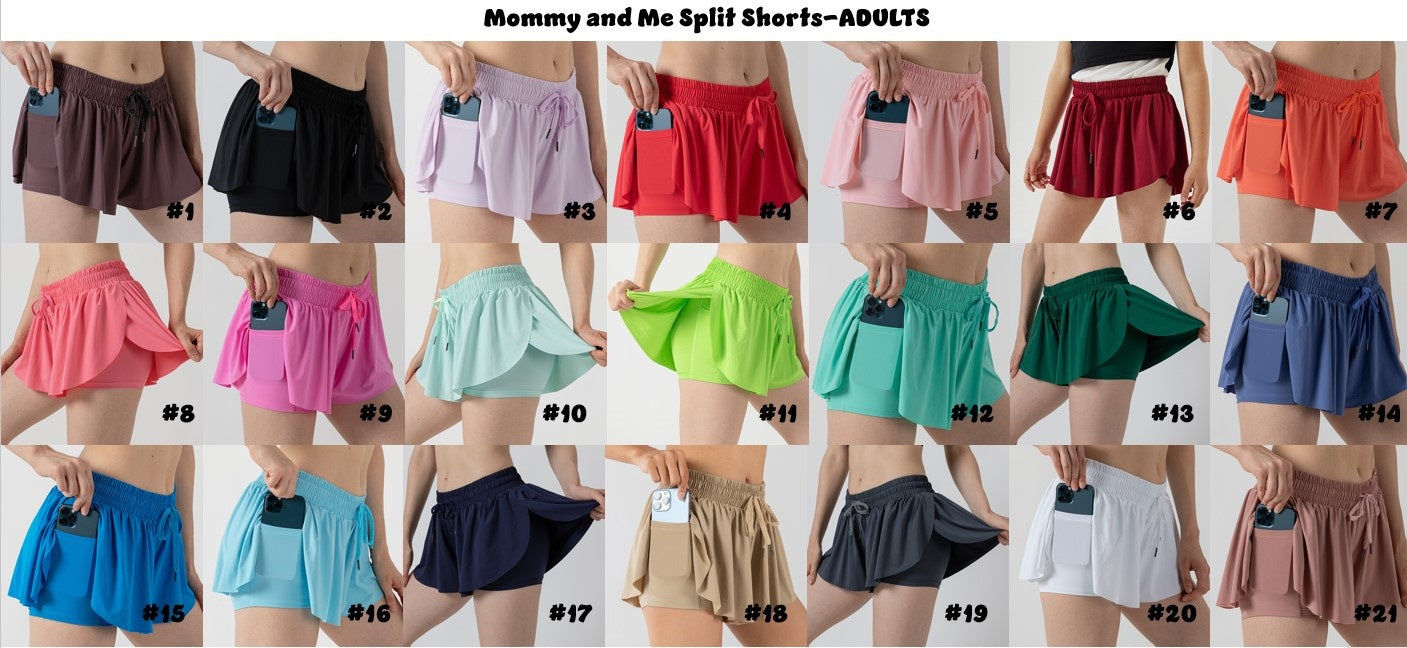 RTS: Side Split Shorts-