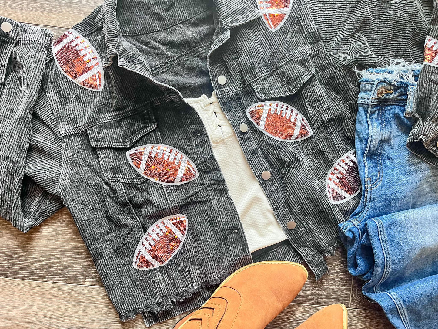 RTS: Football Corduroy Jacket-