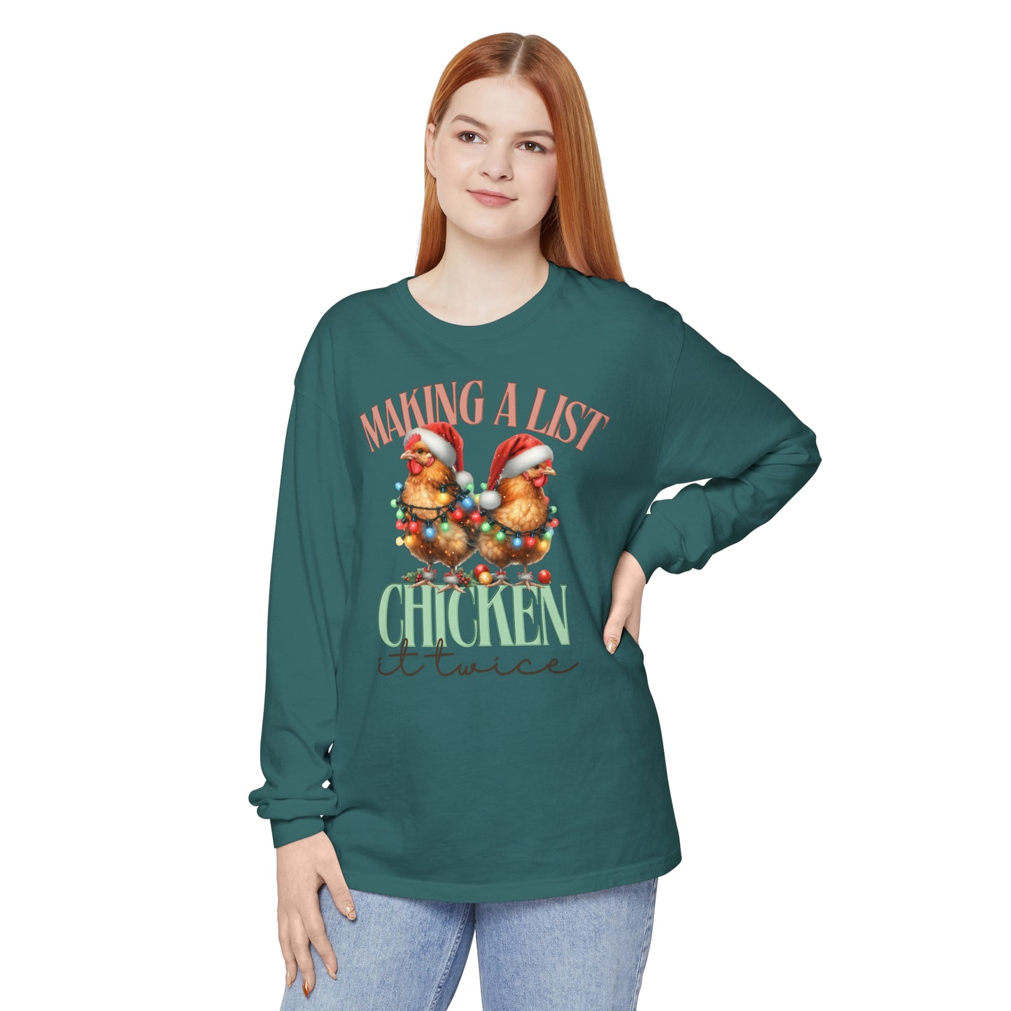 Chicken It Twice Longsleeve Tee