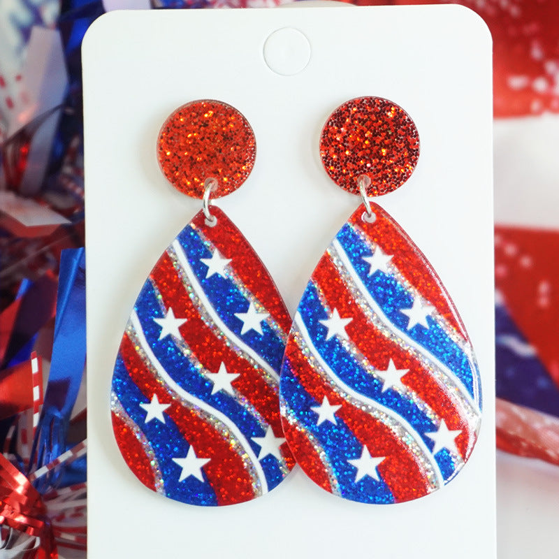 *RTS: Acrylic USA Drop Studs*