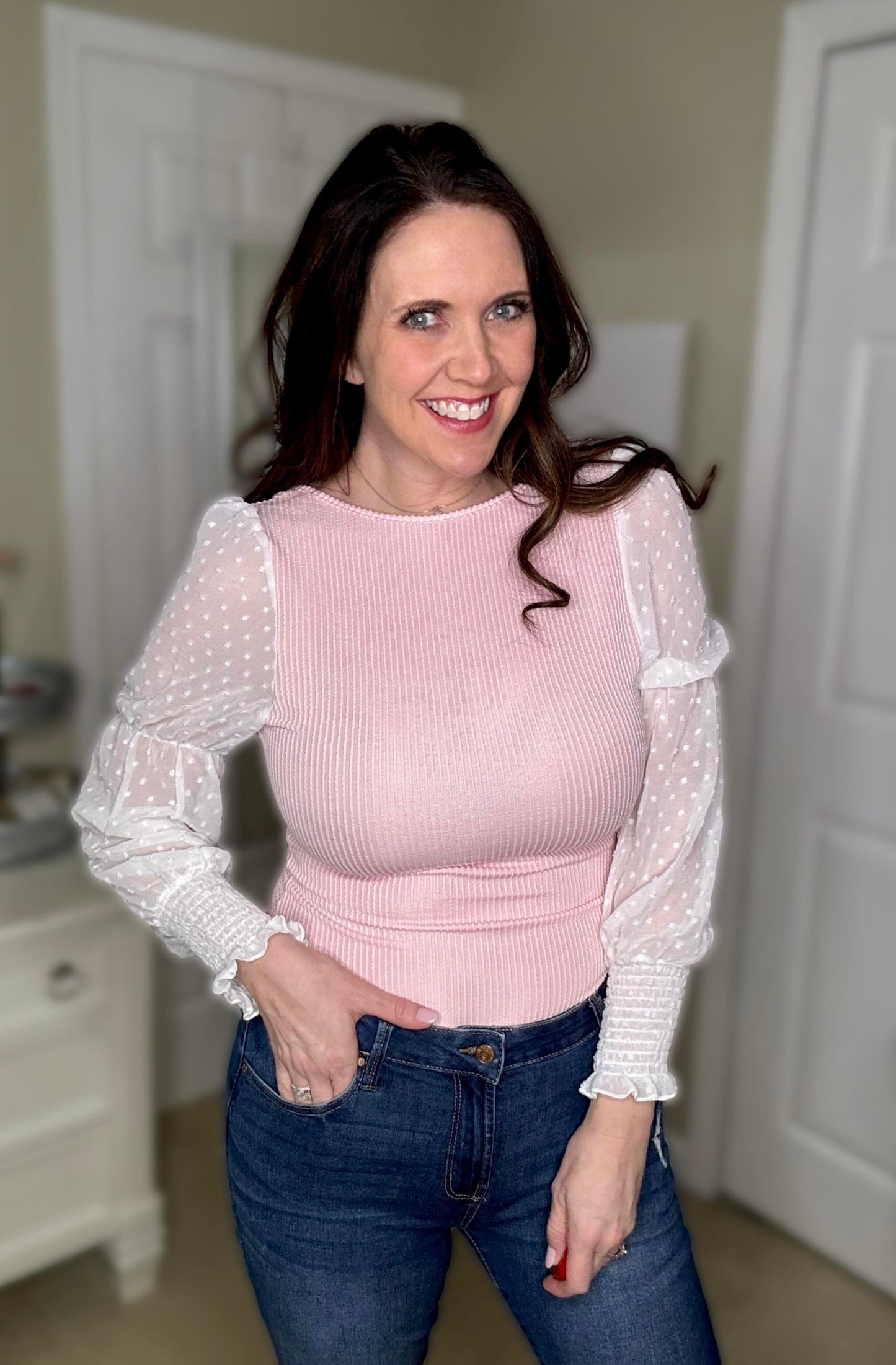 RTS: Pretty in Pink Bodysuit