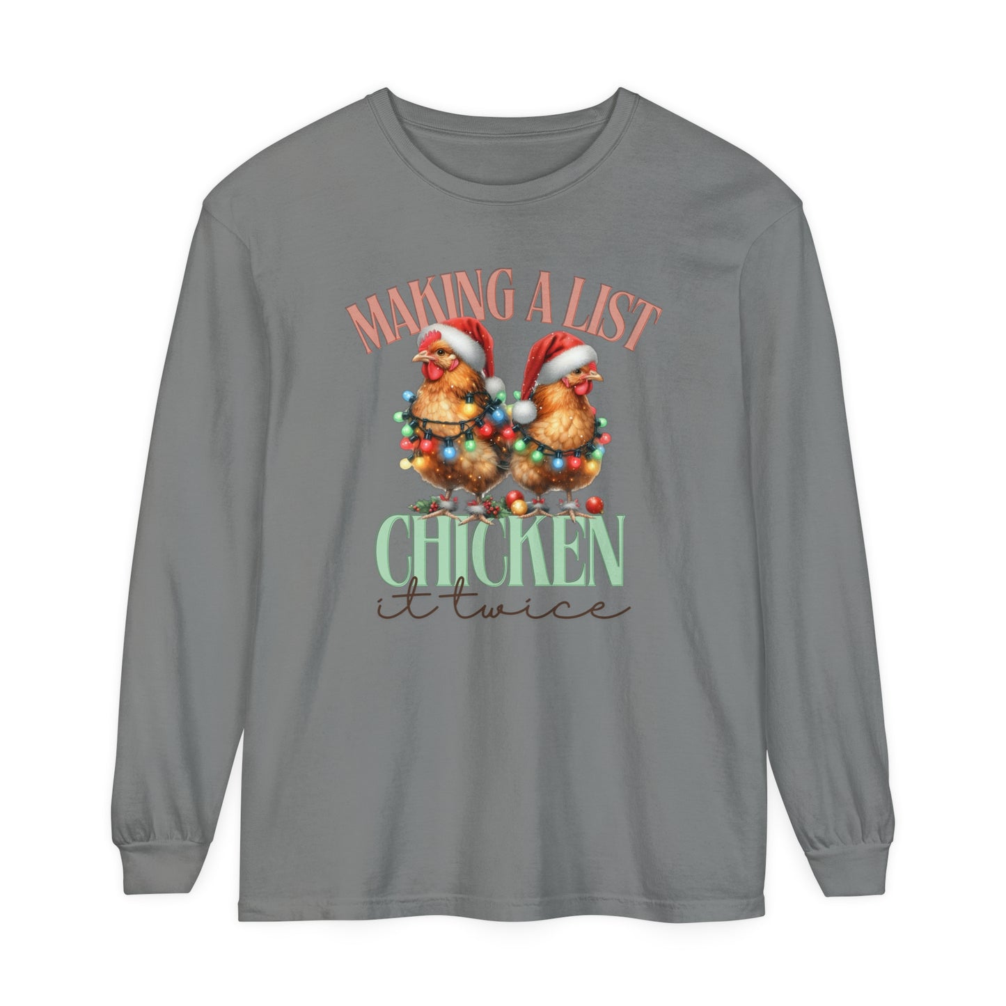 Chicken It Twice Longsleeve Tee