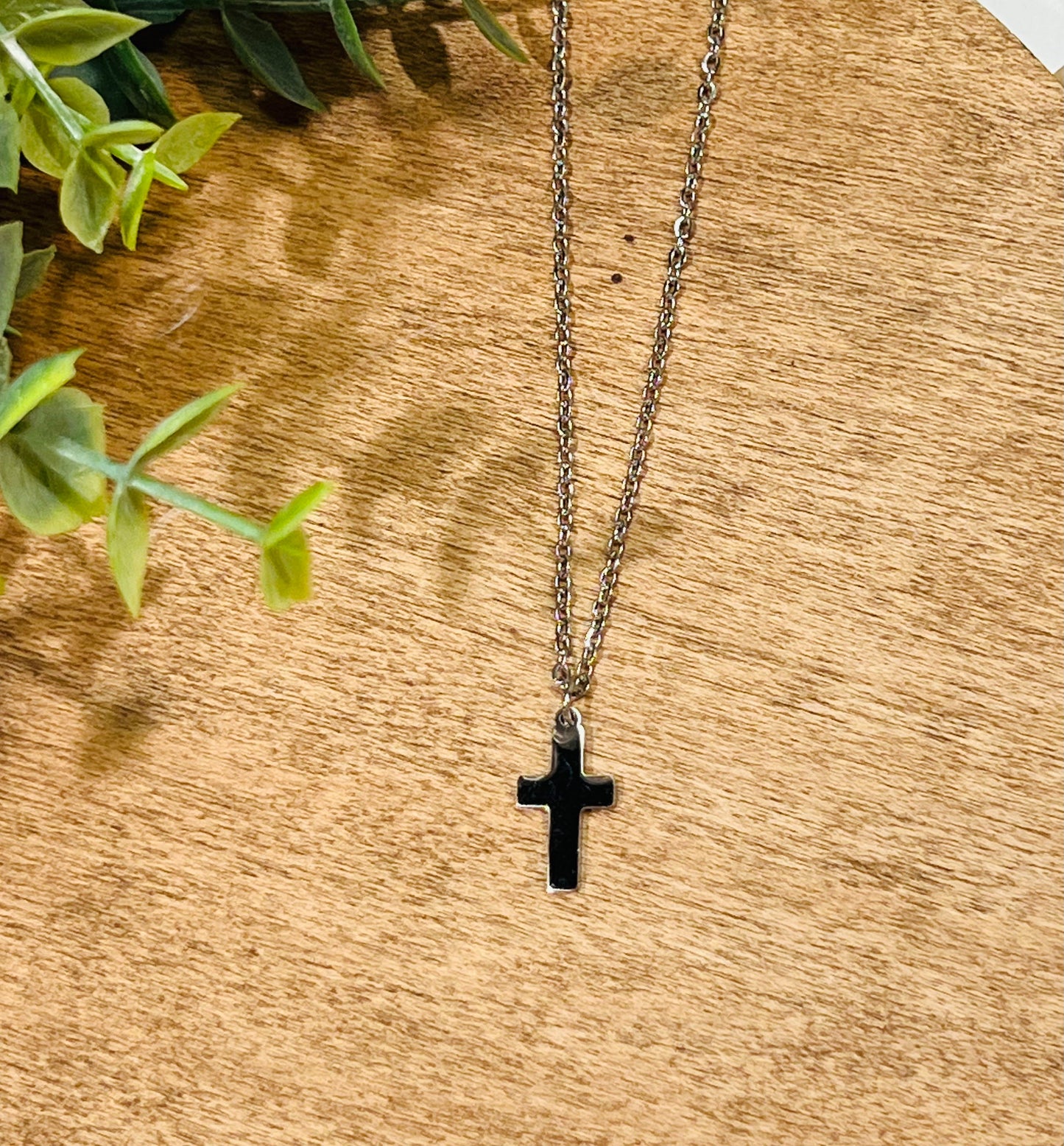 *RTS* Stainless Cross Necklace