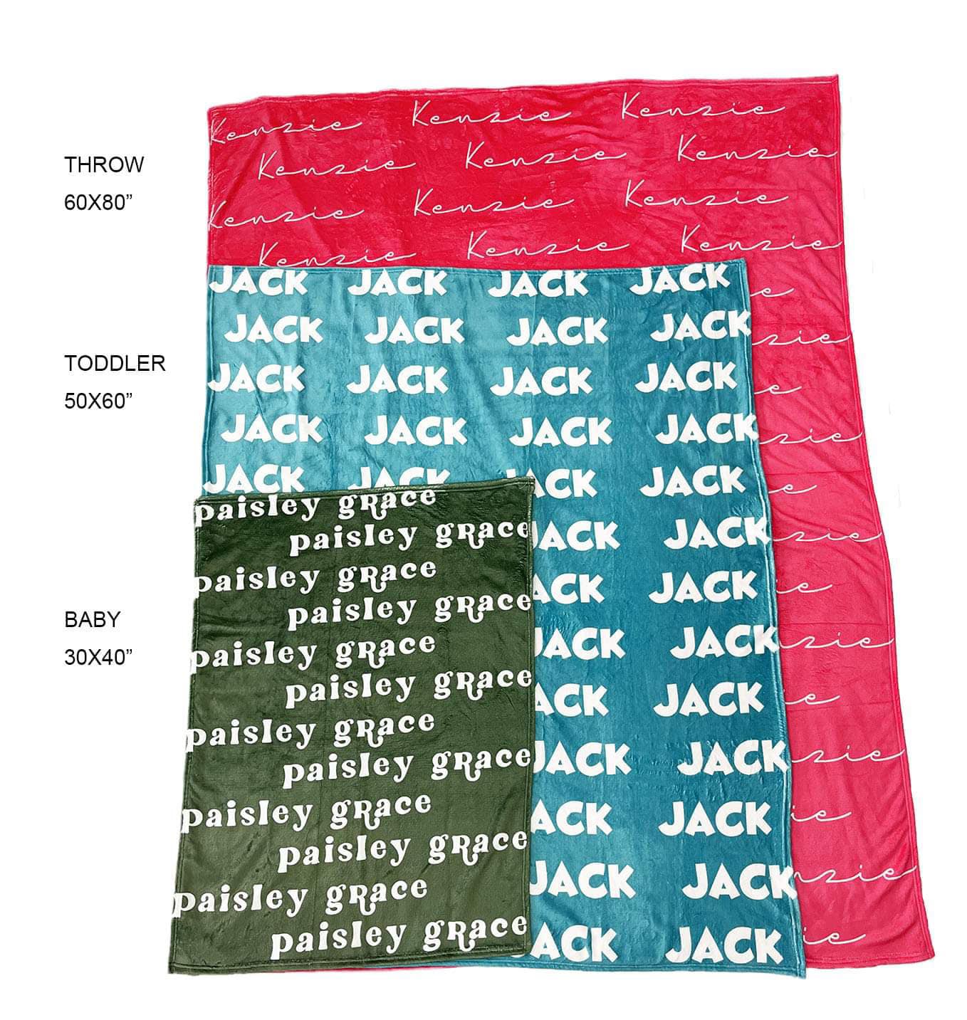 Custom Fleece Blankets