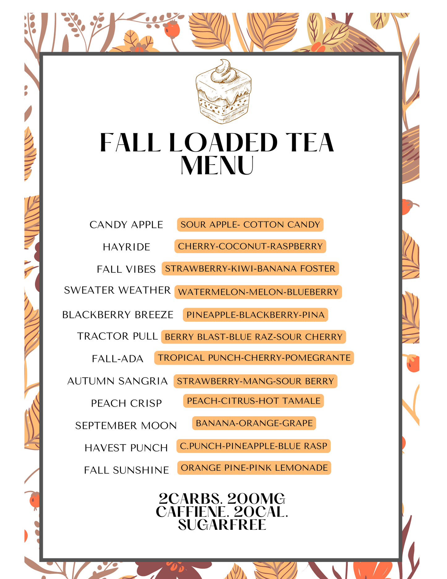 RTS: Loaded Tea with New Fall Flavors