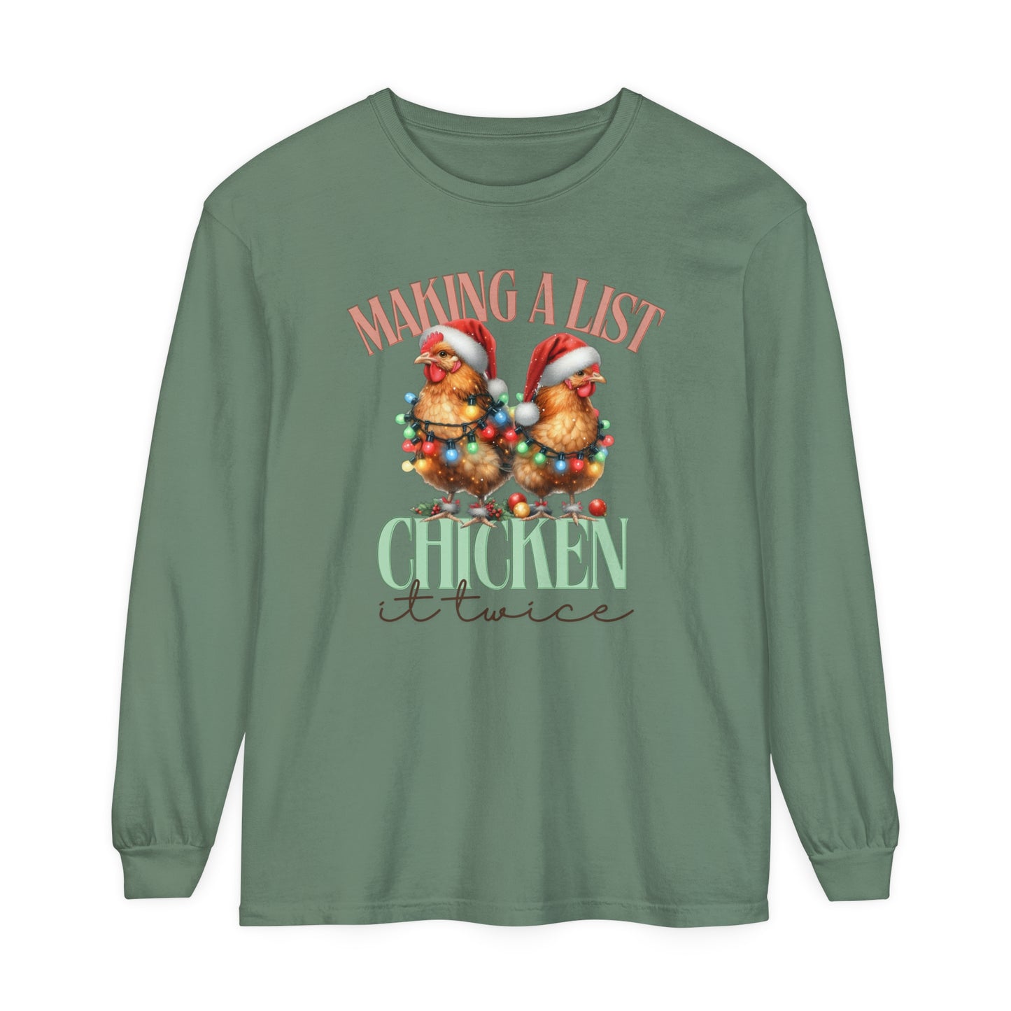 Chicken It Twice Longsleeve Tee