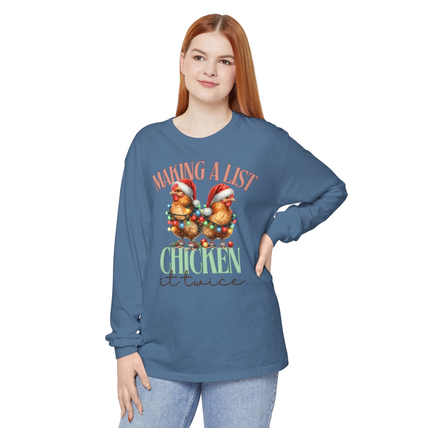 Chicken It Twice Longsleeve Tee