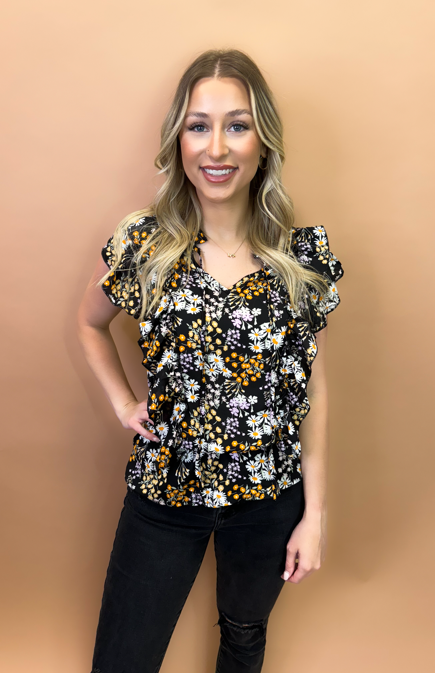 Betsy Floral Top