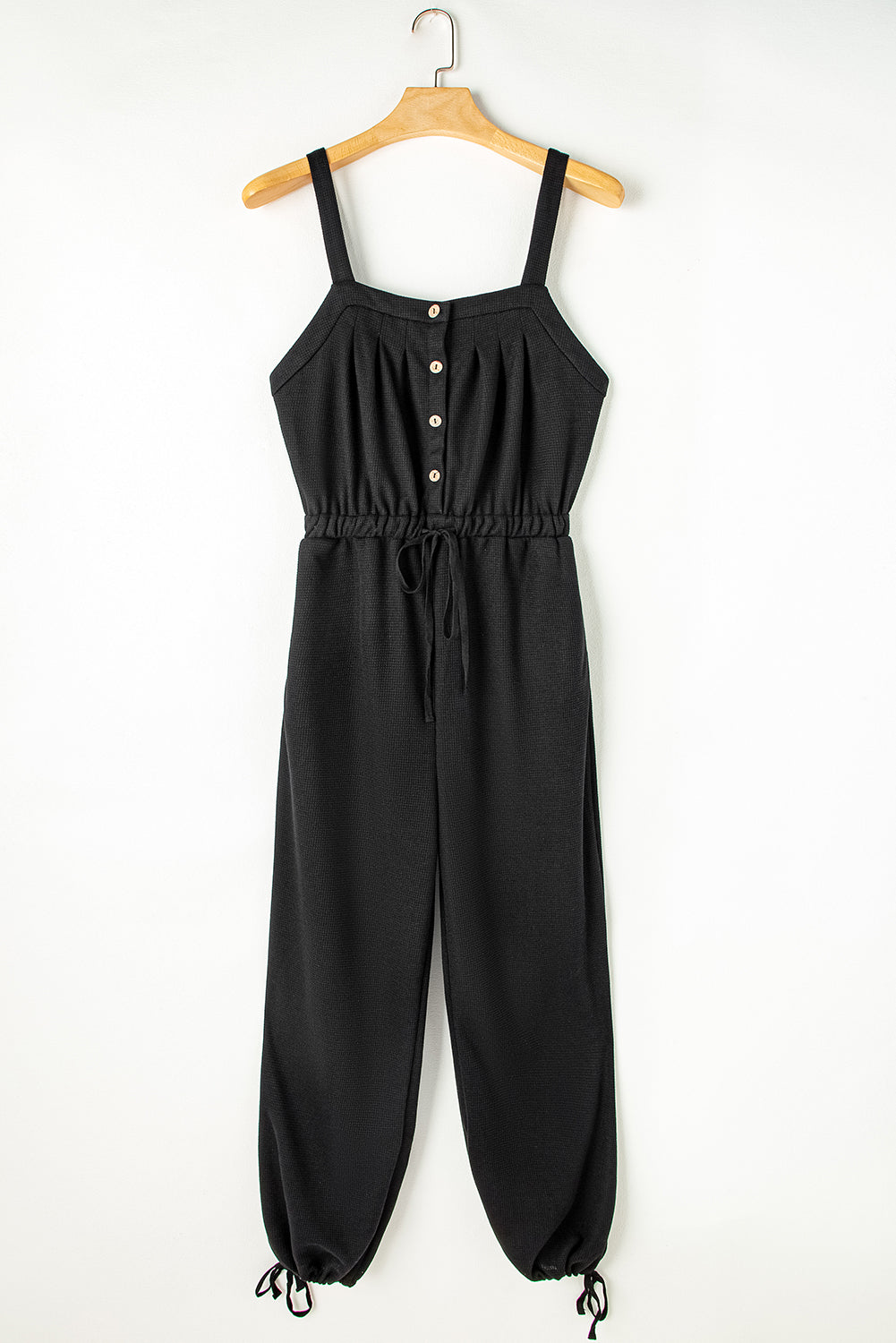 RTS: The Donna Waffle Knit Jumpsuit