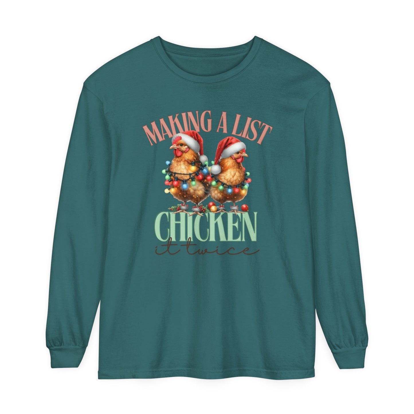 Chicken It Twice Longsleeve Tee