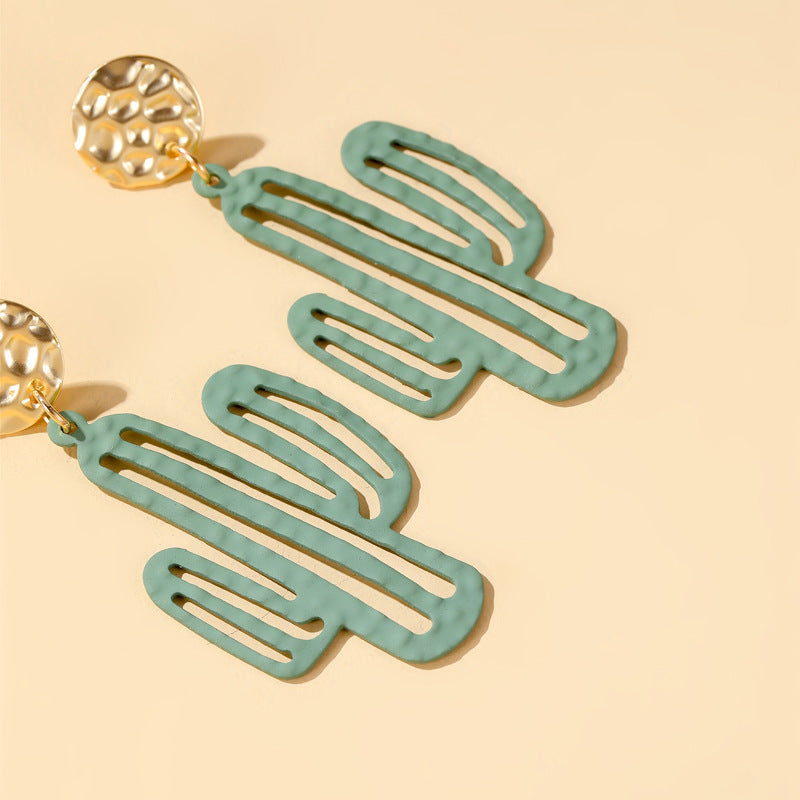 *RTS Spring Cactus Earrings*