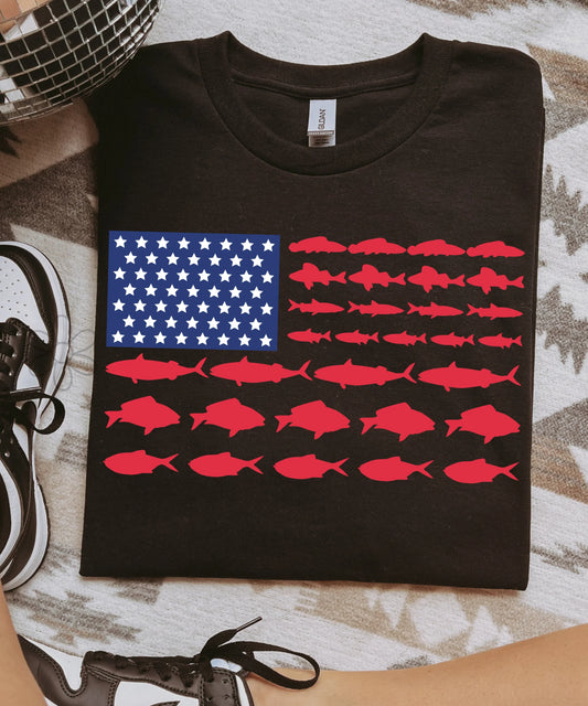 American Fish Tee July.