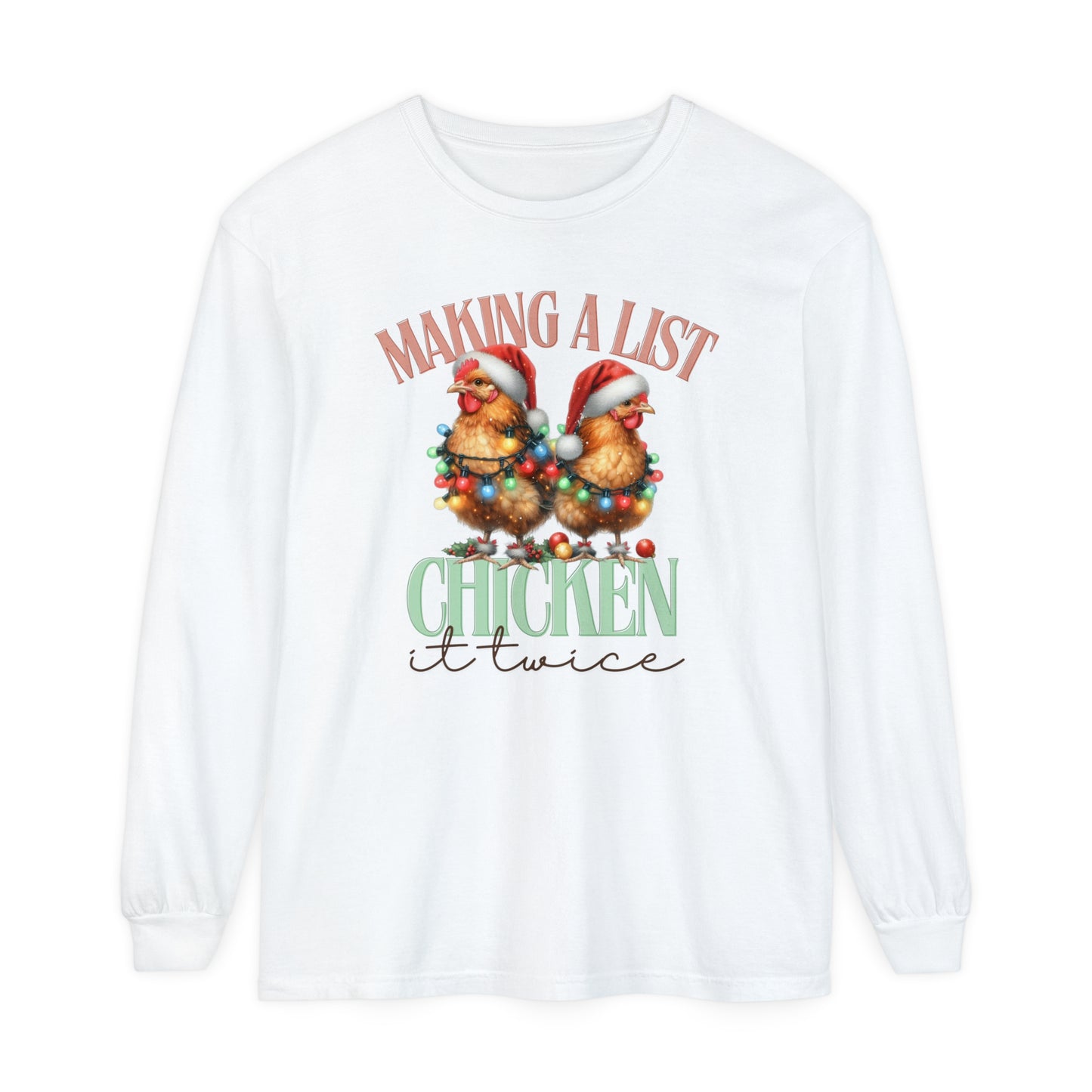 Chicken It Twice Longsleeve Tee