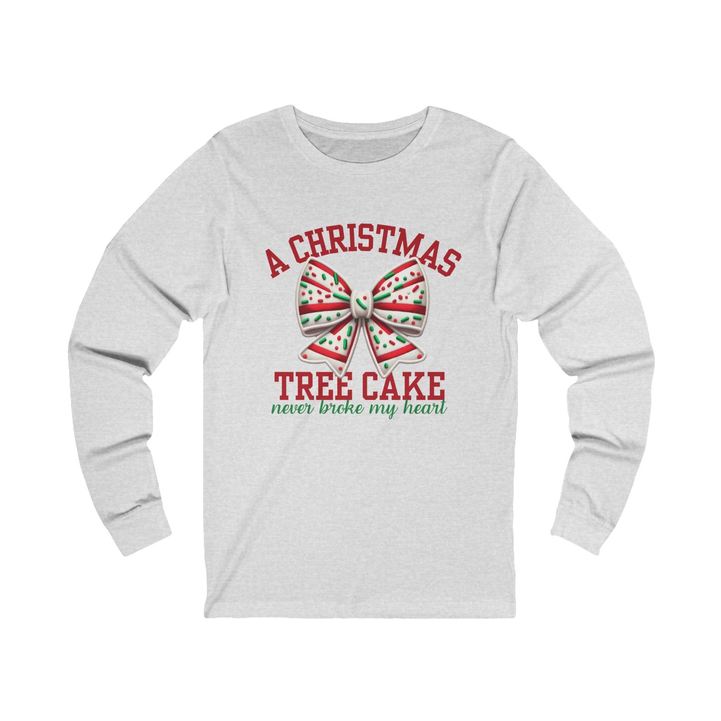 Christmas Cakes Unisex Long Sleeve Tee