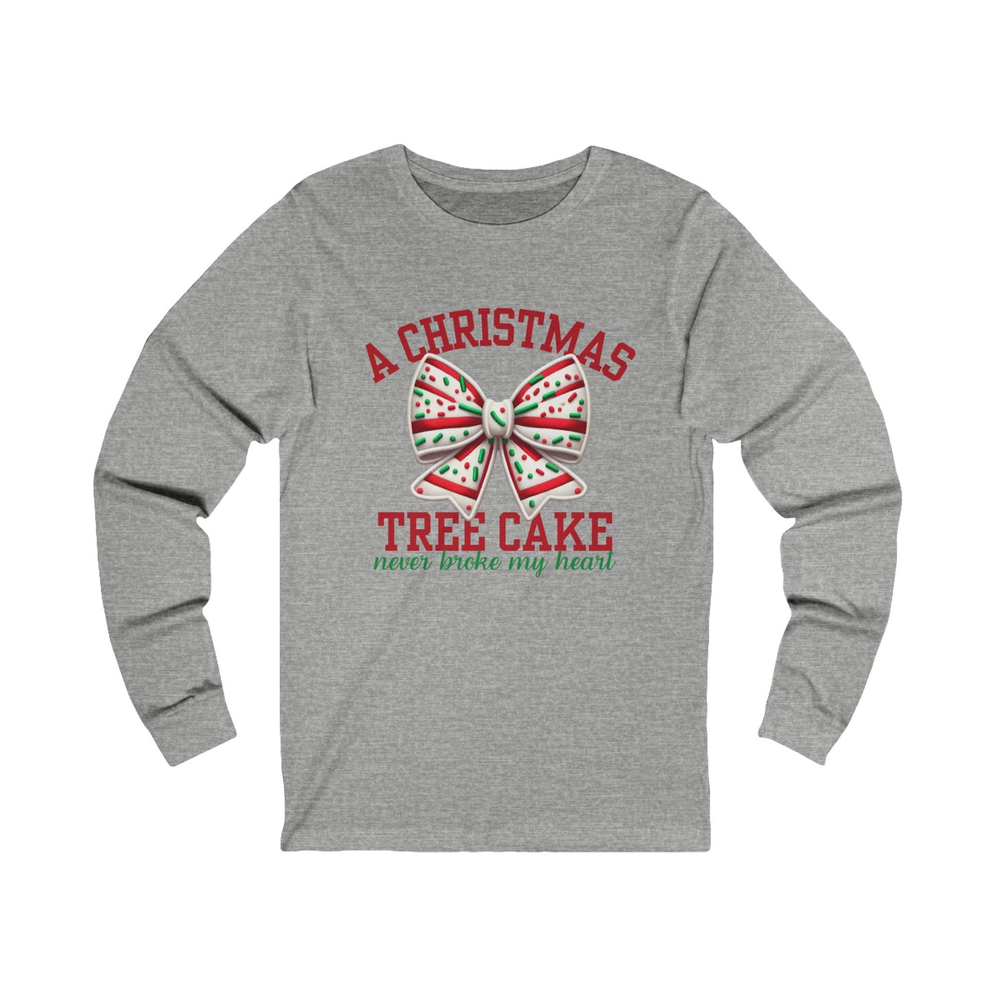 Christmas Cakes Unisex Long Sleeve Tee