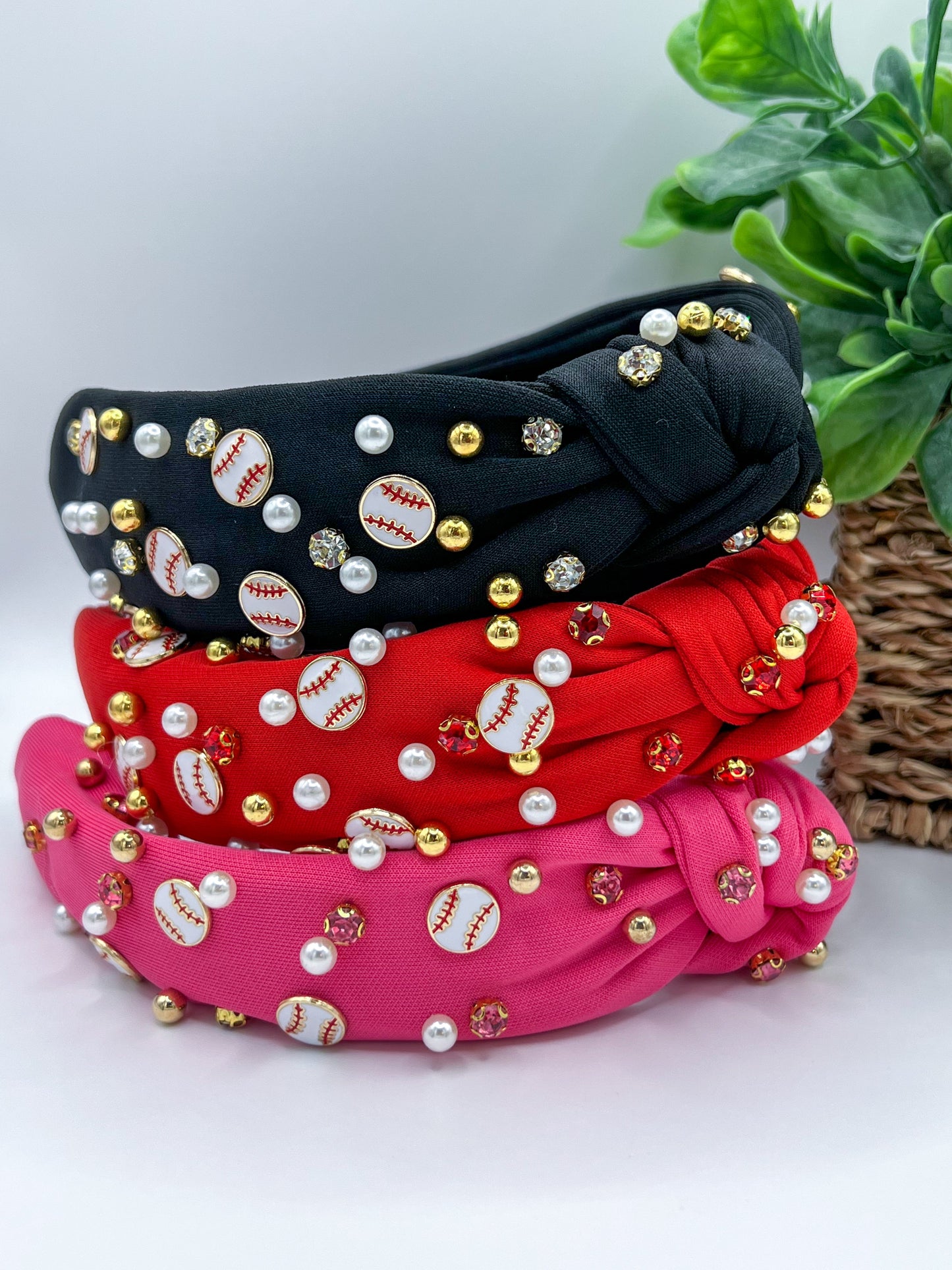 *RTS* Baseball Embellished Headband