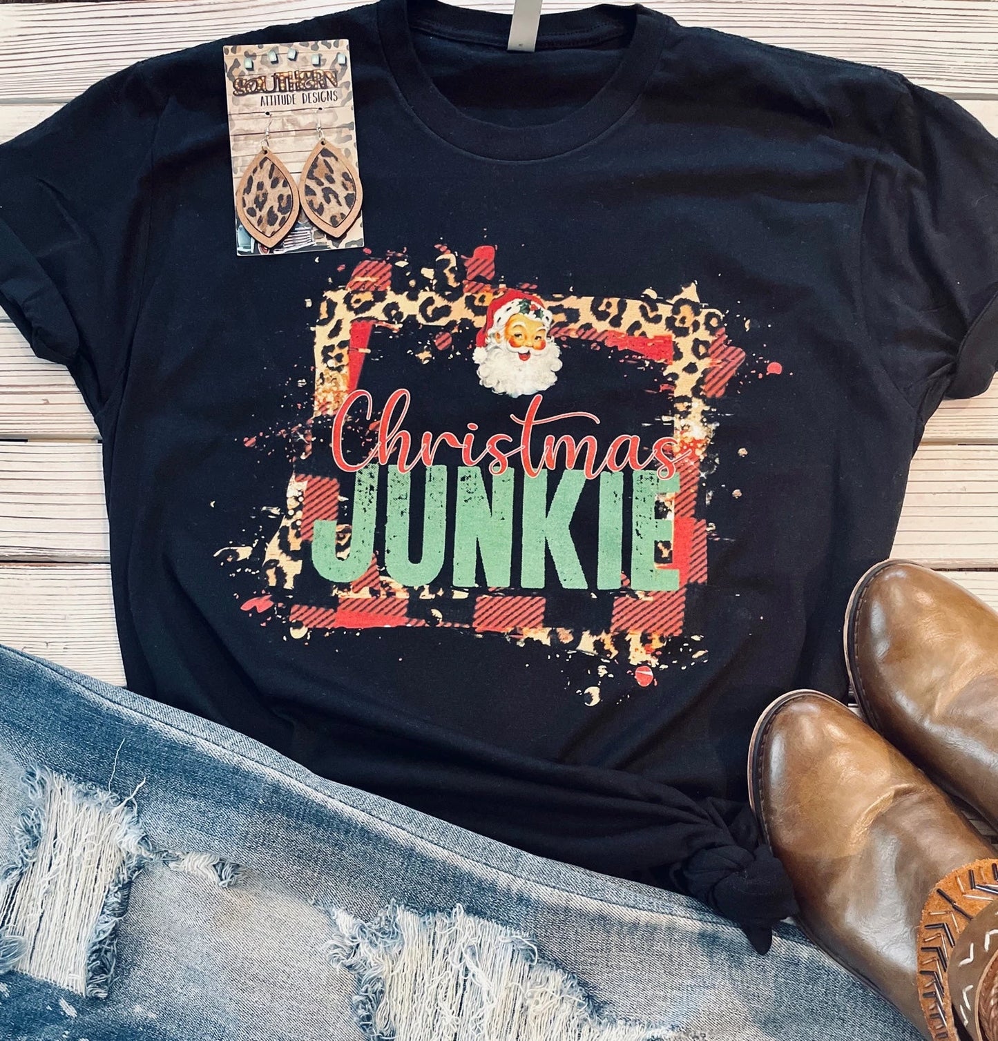 Southern Attitude Christmas Graphic Tees