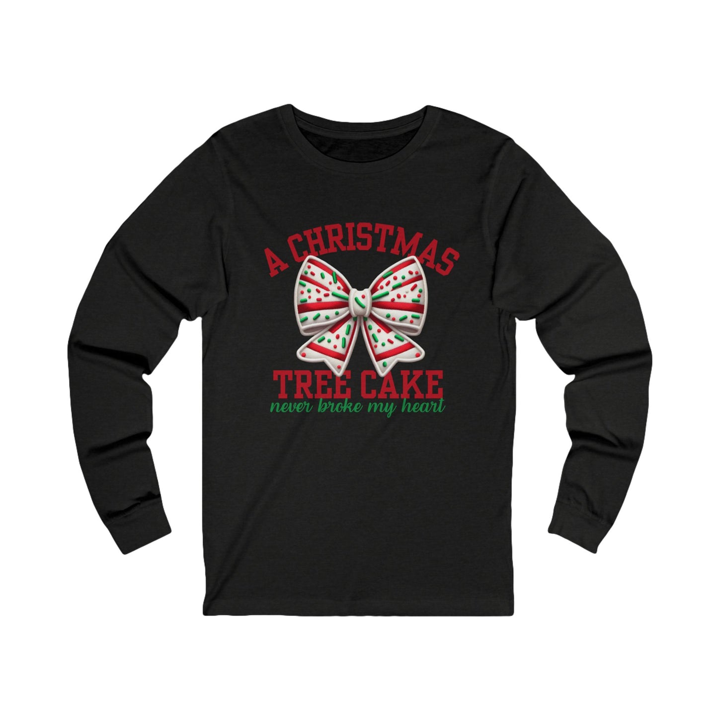 Christmas Cakes Unisex Long Sleeve Tee