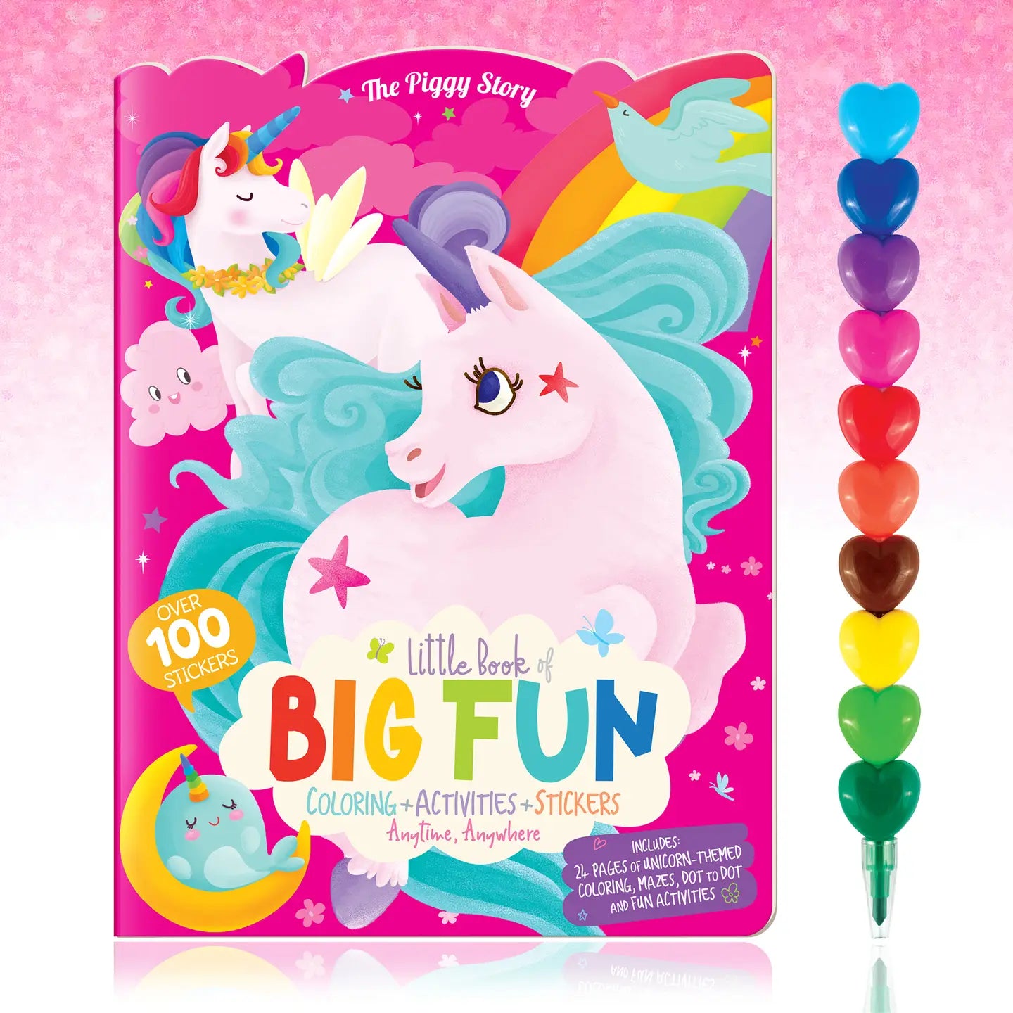 Unicorn Stocking Stuffer Activity Gift Pack For Kids