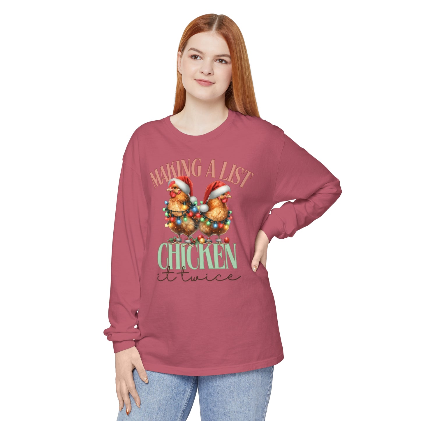 Chicken It Twice Longsleeve Tee