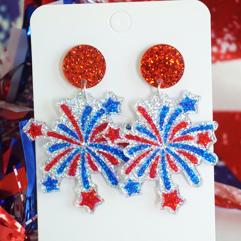 *RTS: Acrylic USA Drop Studs*