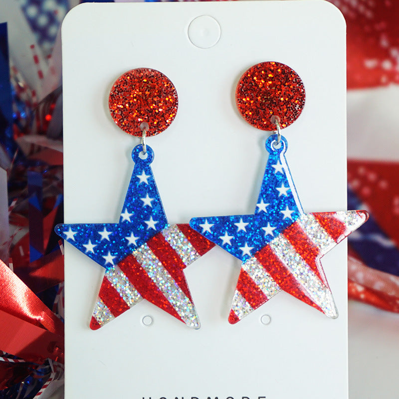 *RTS: Acrylic USA Drop Studs*