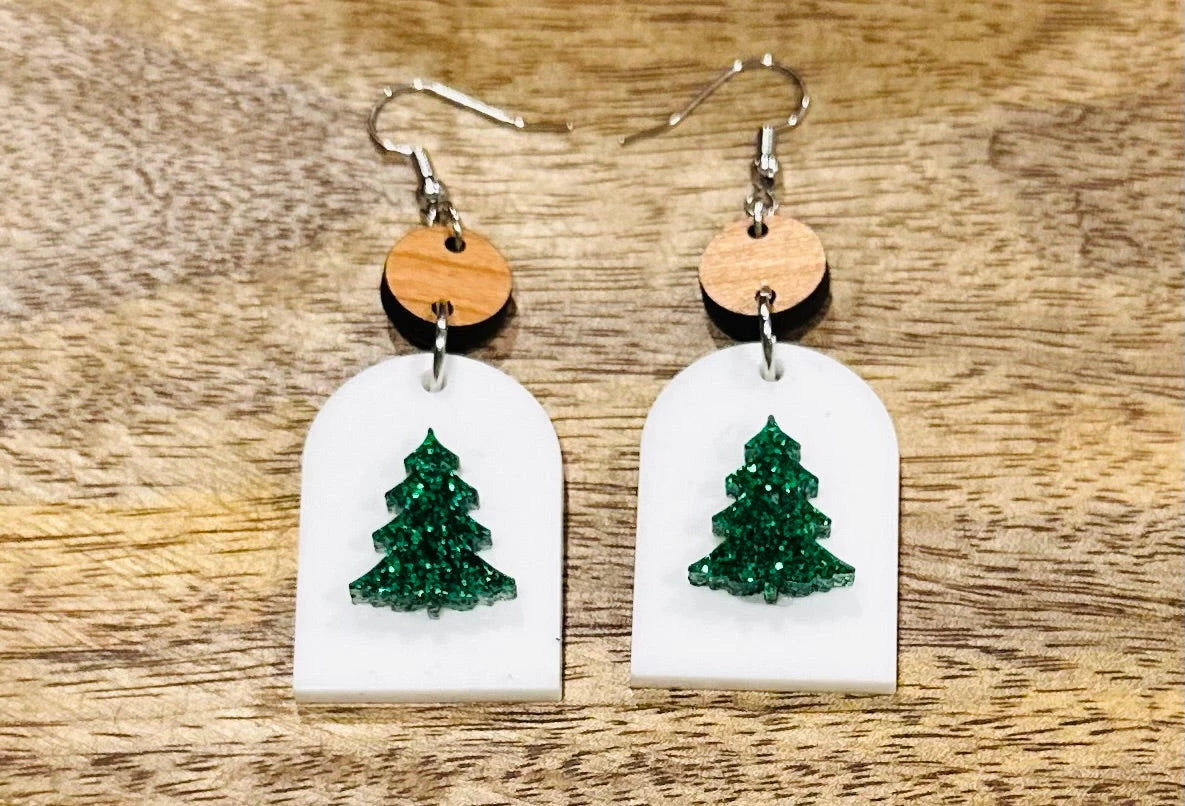 Southern Attitude Christmas Themed Earrings