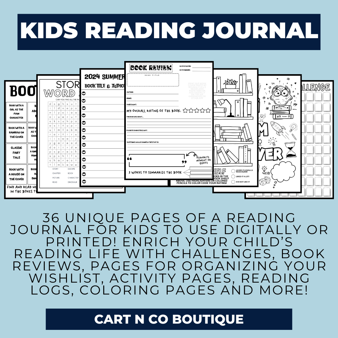 Kids Reading Journal