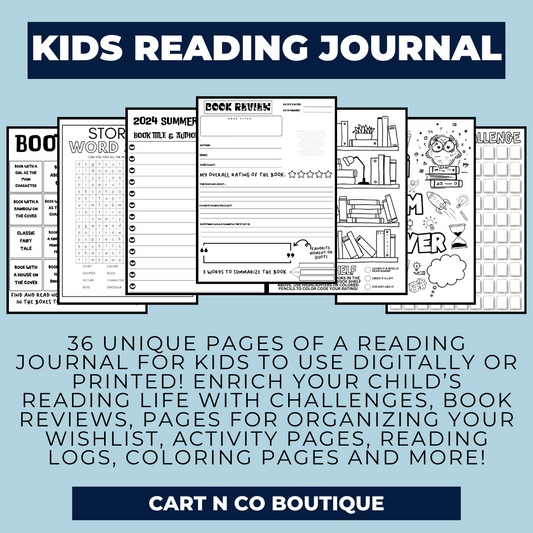 Kids Reading Journal