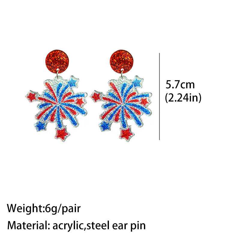 *RTS: Acrylic USA Drop Studs*