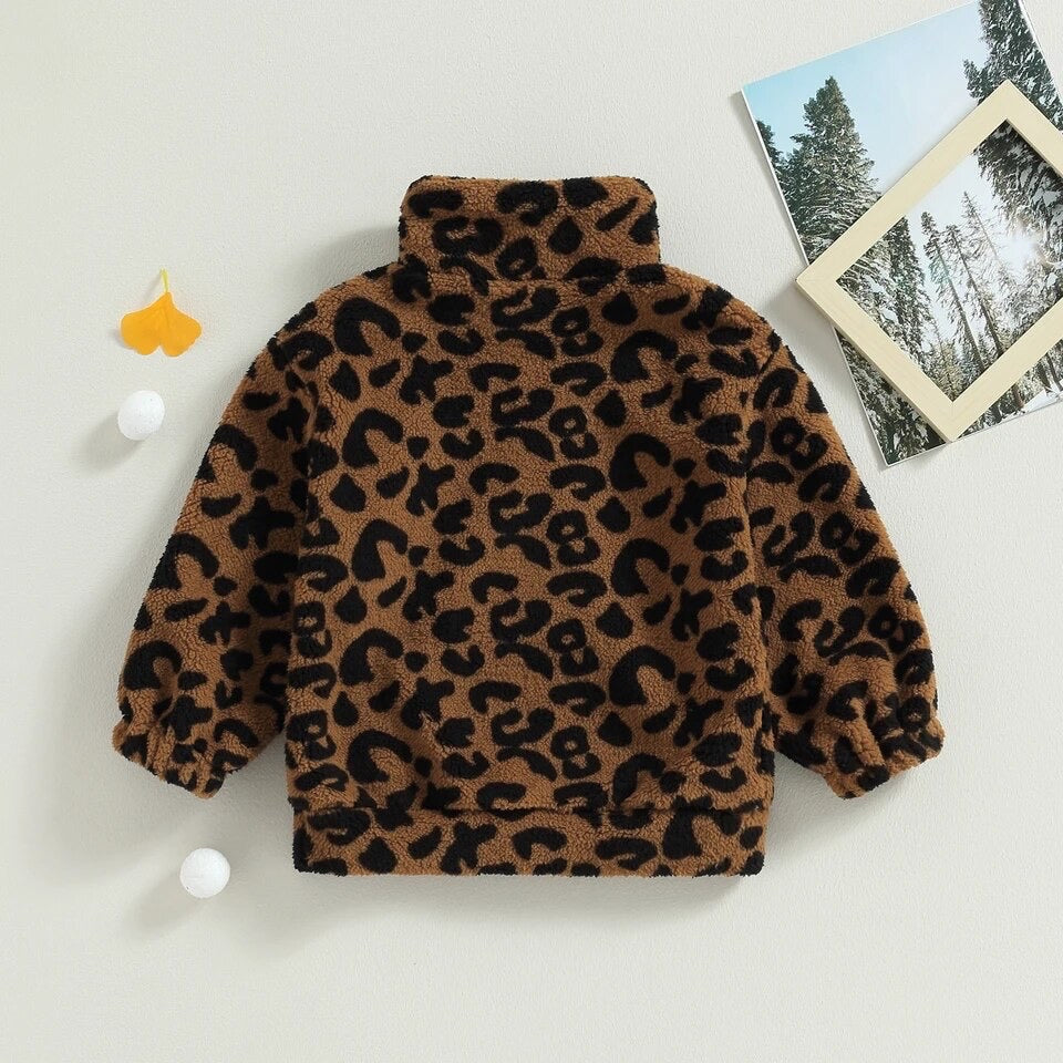 Toddler sherpa pullover