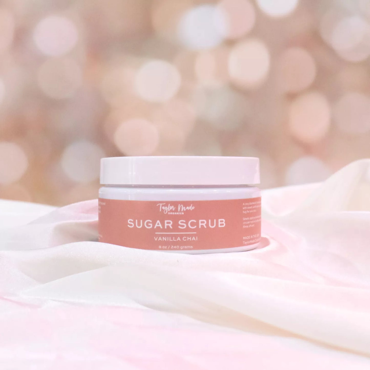 Vanilla Chai Organic Sugar Scrub