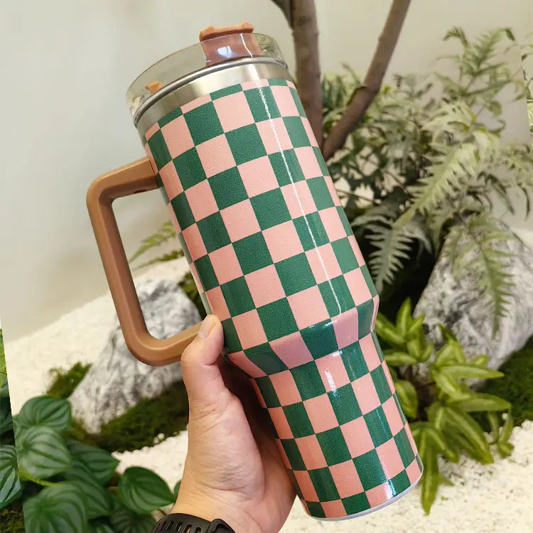 Checkered Tumblers